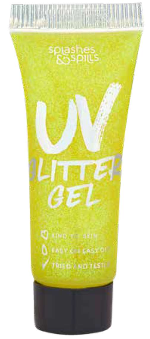 UV Reactive Glitter Gel