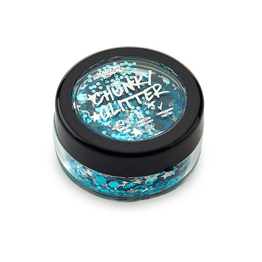 Chunky Glitter Blue / Green Hybrid