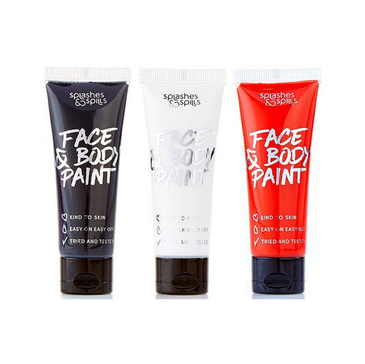 Pro Face & Body Tube Paint Black
