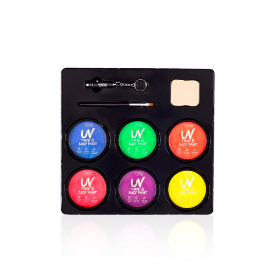 Pro UV Face & Body Cake Paint Boxset