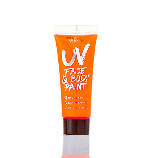 UV Face and Body Paint Orange