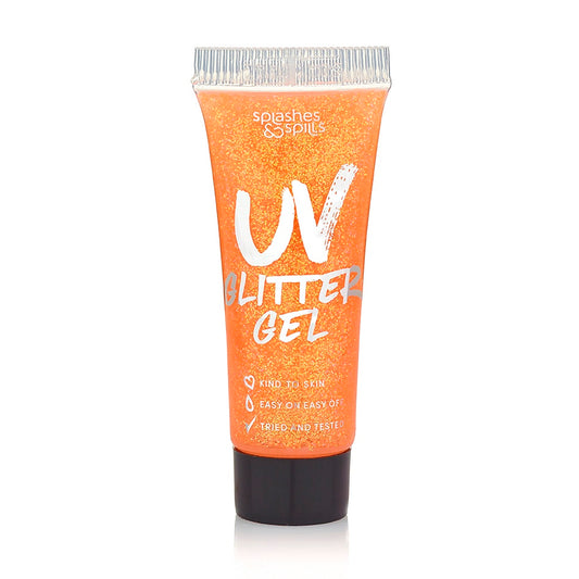 UV Glitter Gel Orange
