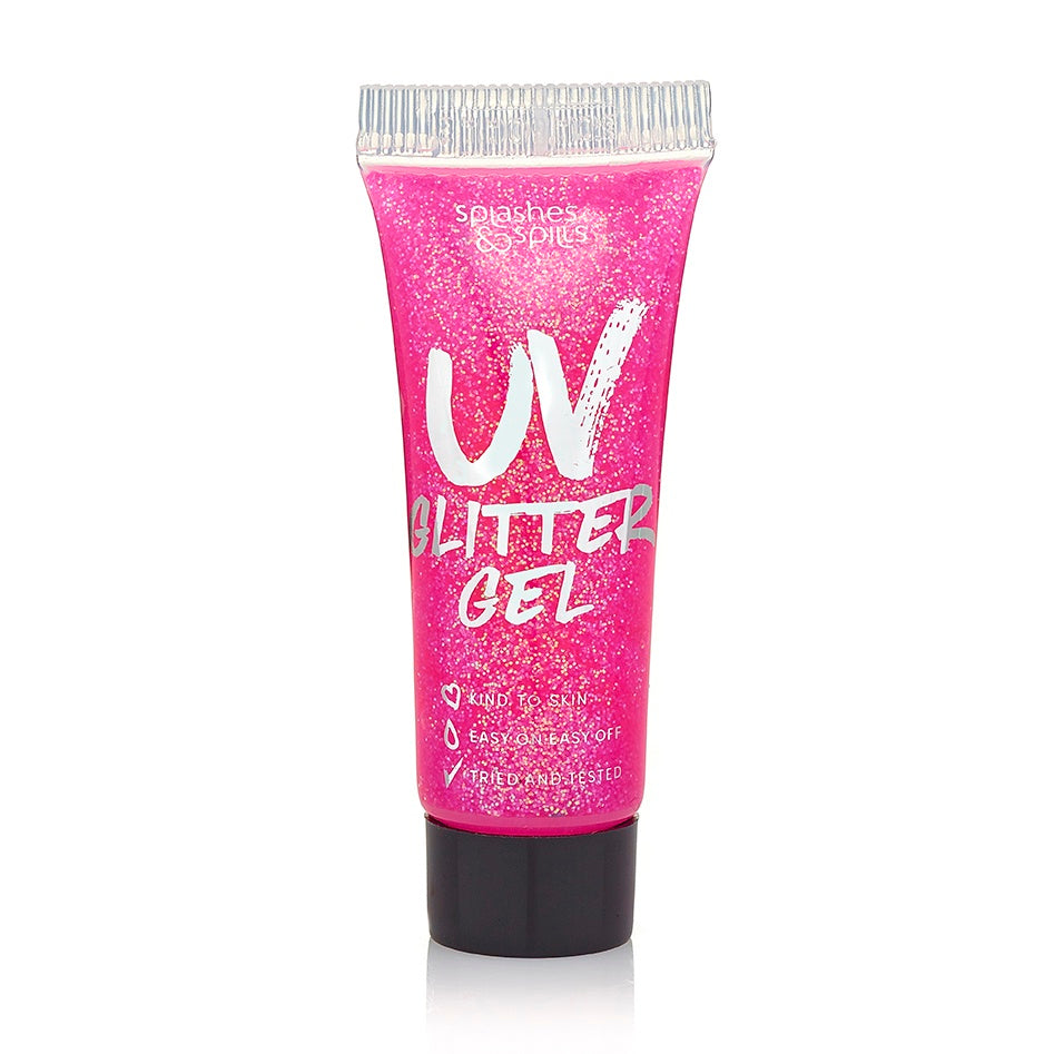 UV Glitter Gel Yellow