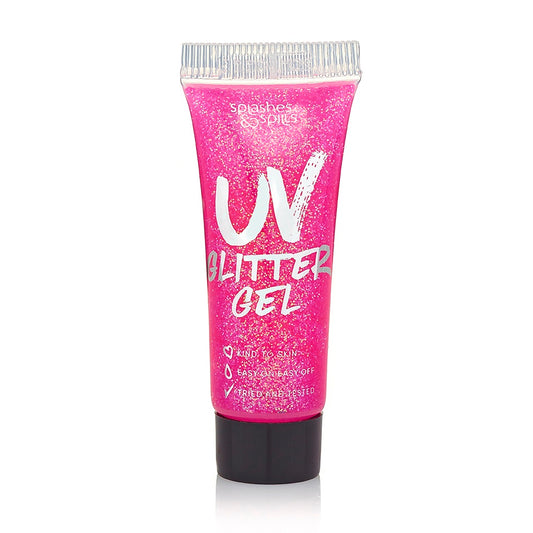 UV Glitter Gel Pink